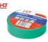 Изолента HLT ПВХ 0,15x19мм 10м, упаковка 10 шт. зеленая 084-16-072 2