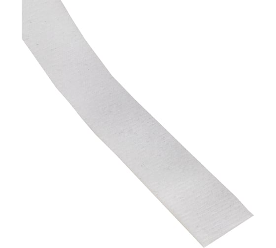 Хомут-липучка EKF 16 мм, 5 м, ролл, белый PROxima hlft-1-w