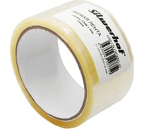 Клейкая лента упаковочная SILWERHOF Eco прозрачная, 48 мм, 40 м, 38 мкм, полипропилен 1180129