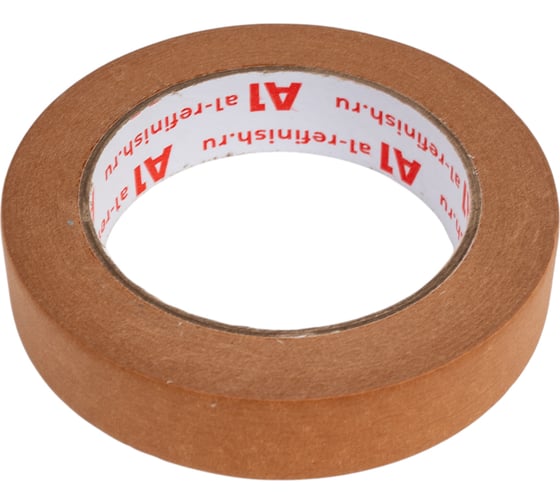 Гидрофобная малярная лента A1 MASKING TAPE BROWN 24 мм х 40м 100BT-2440 1