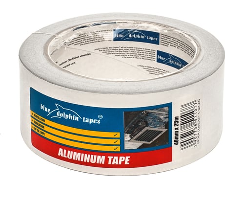 Алюминиевая клейкая лента Blue Dolphin 48мм х 25м 07-1-02-EN