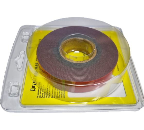 Двухстороняя акриловая клейкая лента MONA TAPE серая 20мм х5м 410G20
