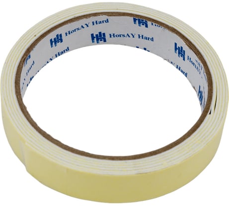 Клейкая двухсторонняя монтажная лента HorsAY Hard 19 мм x 1.5 м 2709-001