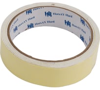 Клейкая двухсторонняя монтажная лента HorsAY Hard 25 мм x 1.5 м 2709-003