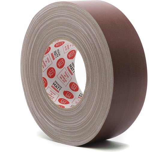 Клейкая лента DGTAPE MATT - Гаффа тейп 50мм/50м - Коричневый MATT50050/50/BR