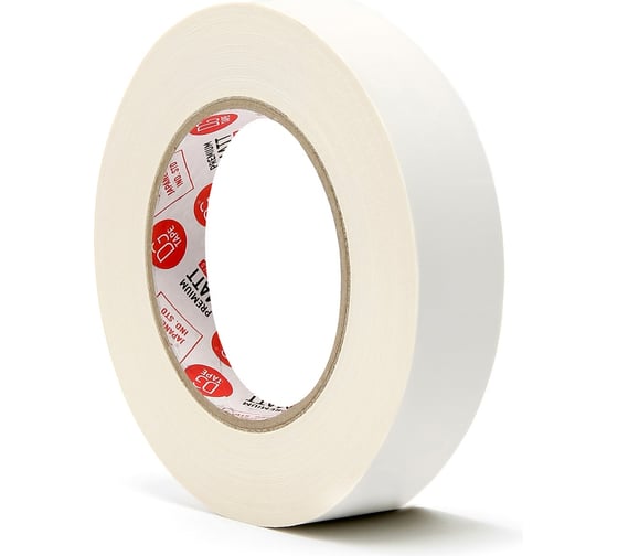 Клейкая лента DGTAPE MATT STRONG - Гаффа тейп 25мм/25м - Белый STRMATT50025/25/W 1