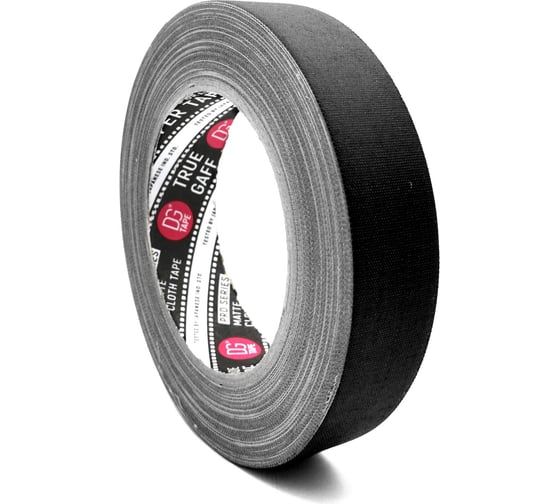 Клейкая лента DGTAPE TrueGaff - Гаффа тейп 25мм/50м - Черный TrueGAFF25/50/B 1