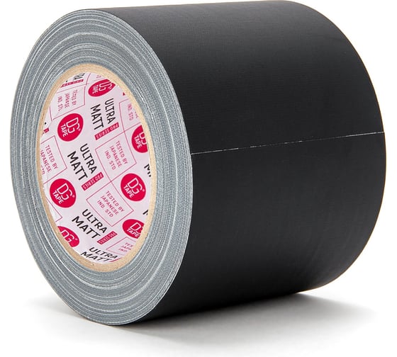 Клейкая лента DGTAPE ultraMATT - Гаффа тейп Туннельный 150мм/25м - Черный UM150/25/B-TU 1