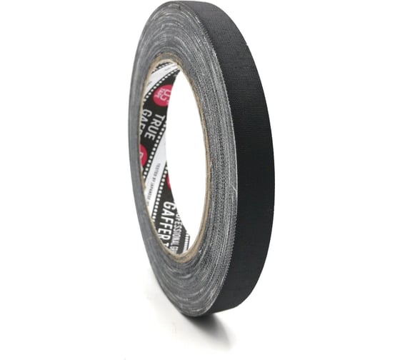 Клейкая лента DGTAPE TrueGaff - Гаффа тейп 12мм/25м - Черный TrueGAFF12/25/B 1