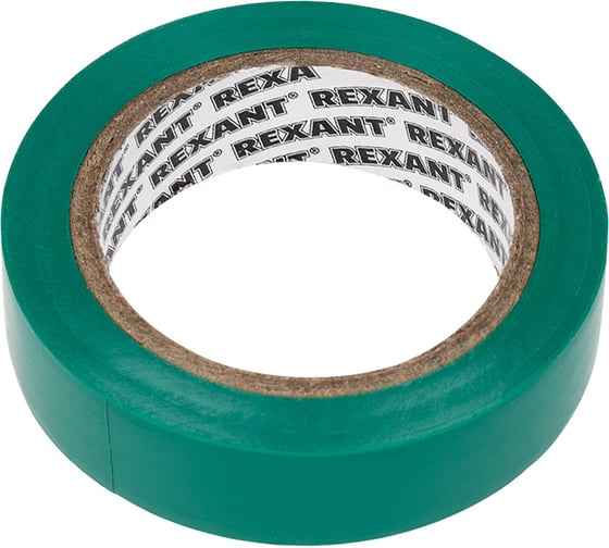 Изолента ПВХ REXANT 15 мм х 10 м, зеленая 09-2003