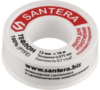 Фум лента SANTERA 12мм 0.075мм 10 м ST2531