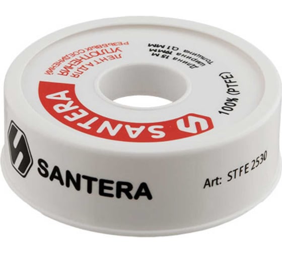 Фум лента SANTERA 19 мм, 0.1 мм, 15 м, ST2530