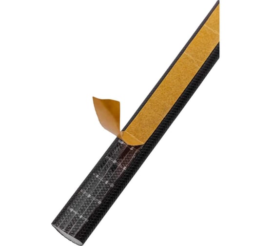 Уплотнитель Комфорт Q-LON самоклеящийся, черный, 4 м УСКБ6538 1