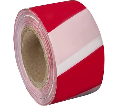 Лента сигнальная SAMGRUPP 50 мм./200 м. красно-белая (упаковка 48 шт) SR-069050200-48