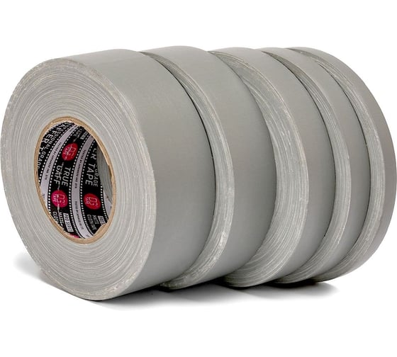 Клейкая лента с акриловым покрытием DGTAPE TrueGAFF GT 4651 серая 18мм/50м, особо прочная, премиум класса TGMRGT18/50/G