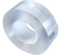 Двухсторонний прозрачный нано скотч EUROSTAR 30 мм x 3 м х 1,5 мм АГСК3315