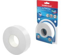 Двусторонняя клейкая лента на вспененной основе 1ммx24ммx5м, белый ErichKrause 58745