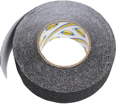 Противоскользящая клейкая лента AVIORA 1 мм х 50 мм х 15 м, черная, 60 грит, 302-219