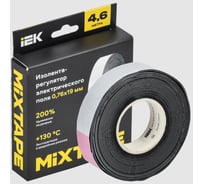Изолента-регулятор электрического поля IEK MIXTAPE PRO 0,76x19 мм, 4,6 м MT7-IZ34-C076-19-D46
