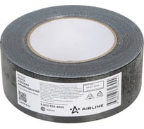 Лента клейкая армированная (скотч) Airline 48мм*50м, черная ADTR009