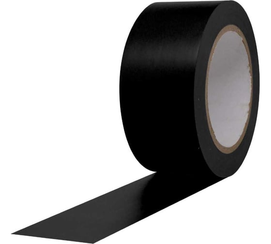 Балетная лента DGTAPE Dance Floor PVC Tape 50мм х 33м (Черный) DFPVC50/33/B