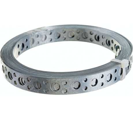 Перфорированная лента Rizzel 20x1,0 мм, для вентиляции, 25 м, 5 шт. 00000188743