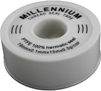 ФУМ-лента Millennium 19 ммх0,10 ммх15 м, белая FLBW1501