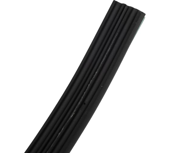 Уплотнитель KIM TEC SD-139N/4-850, 15х8 мм, огнестойкий, черный, 50 м 04-14-62 11592219