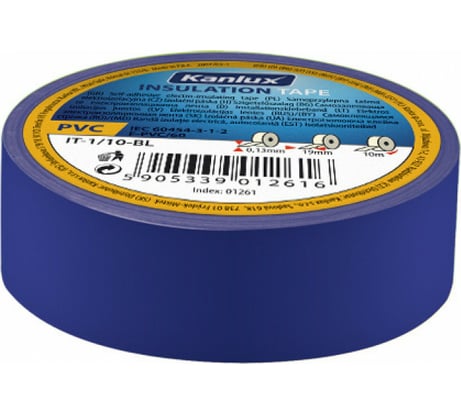 Изолента KANLUX IT-1/20-BL/ 1275