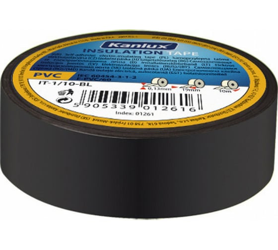 Изолента KANLUX IT-1/10-B/ 1257 1
