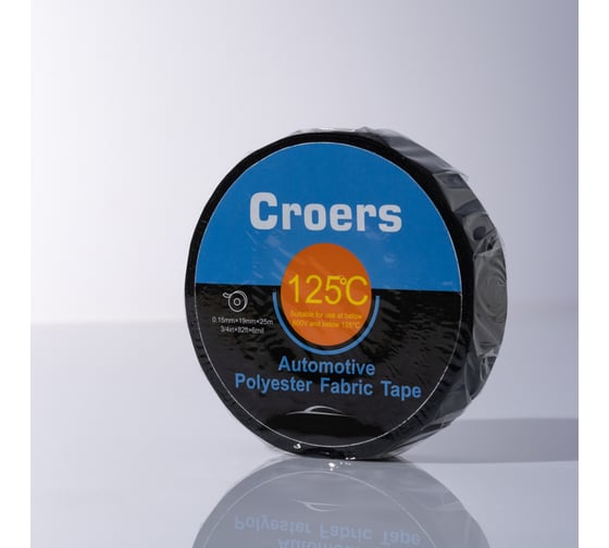 Изолента ХБ Croers 19 мм, 25 м CRS_HB1