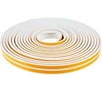 Самоклеящийся уплотнитель Remontix P 12 м, белый REMPW00012