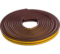 Самоклеящийся уплотнитель Remontix D 12 м, коричневый REMDВ00012