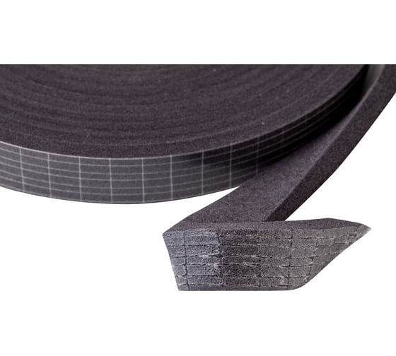 Лента уплотнительная паропроницаемая Липлент Псул 50S BLACK , 15x30мм, 6м, L79624