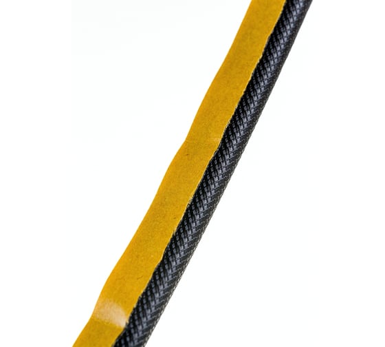 Полиуретановый уплотнитель Mebax Q-LON 9х6 мм, черный, 2,75 м 00-00001471