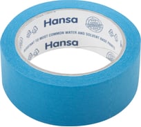 Фасадная малярная лента HANSA синяя, 38 мм 25 м 703038