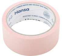 Малярная лента HANSA из японской бумаги Washi для деликатных поверхностей, розовая, 38 мм 25 м 702538