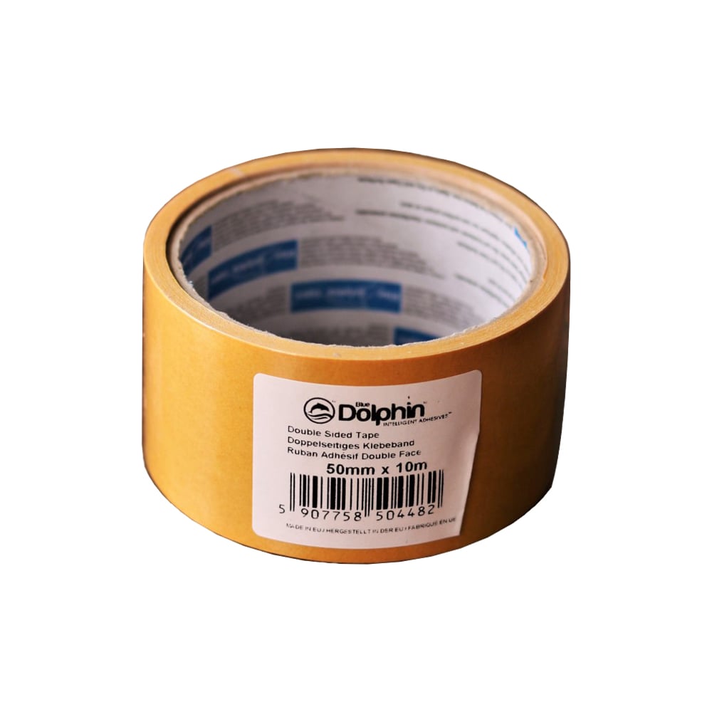 Двухсторонняя клейкая лента Blue Dolphin Double-sided 50мм х 10м 04-3 ...