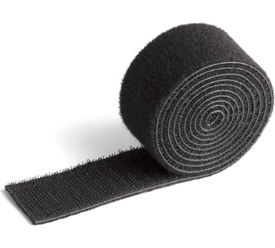 Лента на липучке для фиксации кабеля DURABLE CAVOLINE GRIP 1000х30 мм, черный 503301