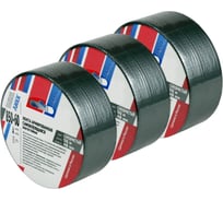 Армированная клейкая лента ЛИКК 850-60 48 мм 50 м серебристая - 3шт. 850-60-50-3 СР