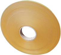 Двусторонняя упаковочная клейкая лента на нетканой основе Биком 20 мм х 250 м толщина 150 мкм 600505