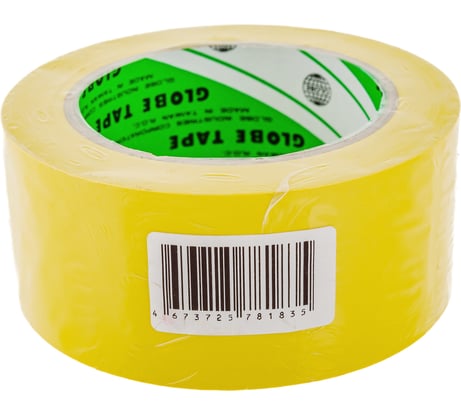 Лента для разметки SOFMIX СТАНДАРТ желтая, 50 мм х 33 м 400200