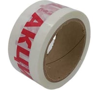 Клейкая лента ДМД-Упак с логотипом АКЦИЯ (красные буквы на белом фоне) 48мм/43мкм/50м 2017224