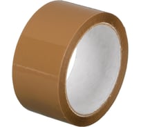 Упаковочная клейкая лента ООО Комус 48 мм х 55 м х 45 мкм, коричневая 455016