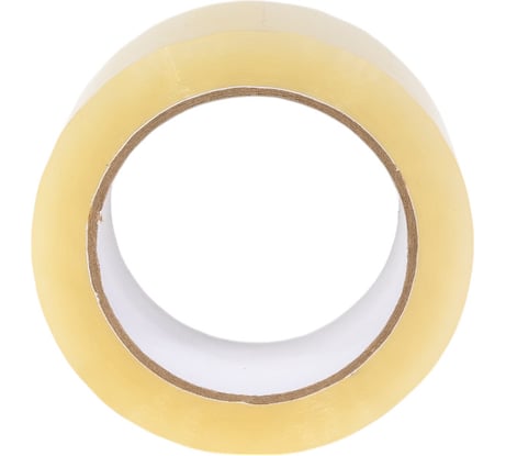 Упаковочная клейкая лента ООО Комус 48 мм x 100 м x 40 мкм, прозрачная, 6 шт./уп. 623632