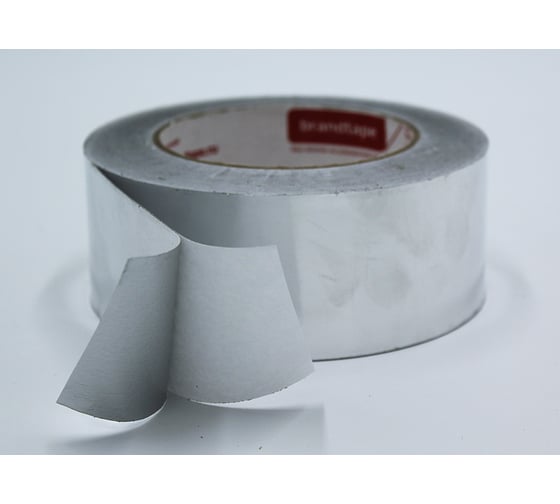 Алюминиевая клейка лента Brandtape 48мм х 50м (упаковка 1 шт.) 4631177460852