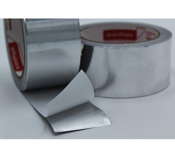 Алюминиевая клейка лента Brandtape 48мм х 25м (упаковка 2 шт.) 4631177460845