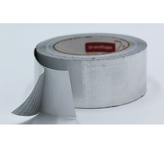 Армированная Алюминиевая клейка лента Brandtape 48мм х 25м (упаковка 1 шт.) 4631177460876