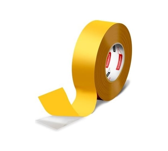 Двухсторонняя клейкая лента ООО Брендлента Brandtape полипропилен 48мм х 25м (упаковка 2 шт.) 4631177460999