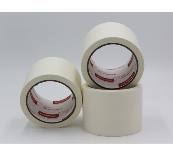 Малярная клейкая лента Brandtape 72мм х 25м (упаковка 3 шт.) 4631177461156